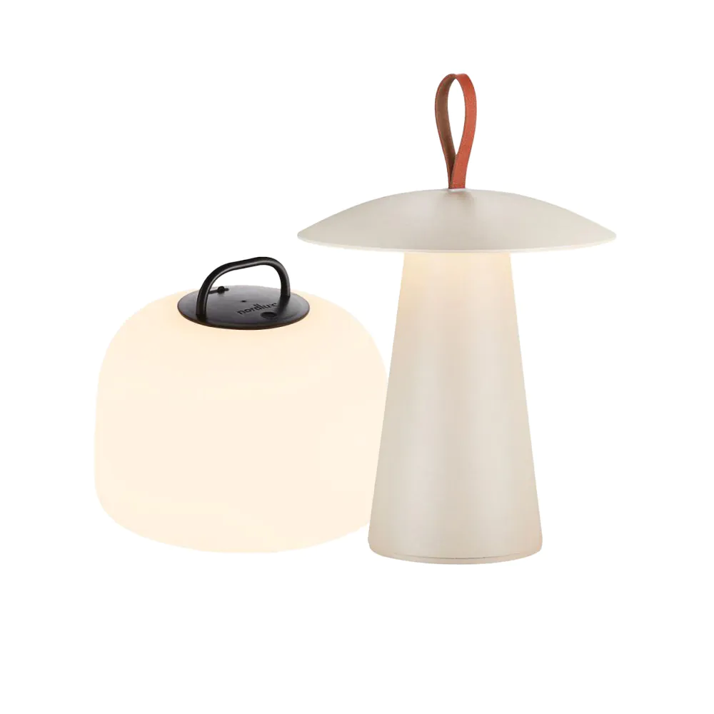 Bærbare designlamper
