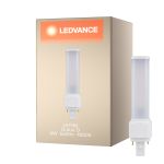 Ledvance Dulux-D LED 6W - 840 Kald Hvit | 2-Stift - Erstatter 13W