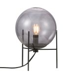 Nordlux Bordlampe Alton 20 Glass og Metall Svart | Egnet for 1x E14