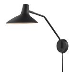 DFTP by Nordlux Darci Veggbelysning Metall Svart | Egnet for E14