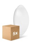 Fordelspakning 5x Ledvance Surface Rund 350 18W 830 1440lm Hvit IP44 | varm hvit