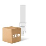 Fordelspakning 10x Noxion Lucent PL-S LED 2.8W - 827 Ekstra Varm Hvit | 2-Stift - Erstatter 5W