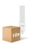 Fordelspakning 10x Noxion Lucent PL-S LED 2.8W - 830 Varm Hvit | 2-Stift - Erstatter 5W