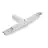 Noxion LED Linear NX-Line Node Connector T OIO 8 hvit