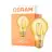 Osram Vintage 1906 LED E27 Pære Filament Gull 7.5W 865lm - 825 Ekstra Varm Hvit | Erstatter 60W