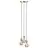 Nordlux Paco Pendel Lampe Metall 3-Spot Messing | Egnet for 3x E27