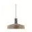 Nordlux Elvas Marble Pendel Lampe Metall Brun | Egnet for 1x E27