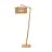 Good&Mojo Gulvlampe Iguazu Tekstil Brun | Egnet for 1x E27 