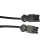 Noxion GST - Kompatibel Forlengelseskabel Svart - Male + Female - 5m - 3 pole 1,5mm2