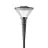 Philips LED-gatelykt Lantern City Charm Kjegle BDS491 grå 60W 7644lm 360D - 740 kald hvit | IP66 - symmetrisk 