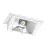 LED Downlight Wallwasher Wally Maxi Hvit 46W 6300lm 70x75D - 830 Varm Hvit 