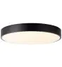 Brilliant Slimline Taklampe Metall Plast Svart Hvit 34W 3800lm - 830-865 CCT | 490mm - Fjernkontroll Dimbar