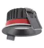 Ledvance LED spot Fire Rated Aluminium svart 8W 680lm 36D - 930 varm hvit | Utskjæring 68mm - IP65 - beste fargegjengivelse - dimbar