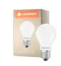 Ledvance Classic LED E27 Pære filament matt 7.5W 1055lm - 827 ekstra varm hvit | dimbar - erstatter 75W