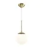 Nordlux Grant Pendel Lampe Glass Gull | Egnet for E14