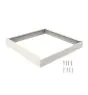 Noxion LED Panel Avtakbart Utenpåliggende Sett V2.0 FastSlide 600X600mm for Utvendig Driver