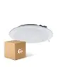 Fordelspakning 6x Fordelspakning 6x LED Downlight Pan 18W 1440lm 840 Kald Hvit | 177mm - Utskjæring 150mm