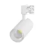 Noxion LED Tracklight 3-Fase Ecowhite Aluminium Hvit 30W 2960lm 36D - 830 Varm Hvit | UGR <19
