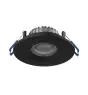 Noxion LED Spot Ares Fast Svart 6W 540lm - 927-940 3CCT | Utskjæring 68mm