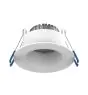 Noxion LED Spot Ares Dyp Hvit 6W 540lm 927-940 3CCT - med Inner Sirkel Hvit| Utskjæring 68mm