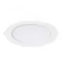 Noxion LED Downlight Slim V2.0 24W 2400lm 120D - 830 Varm Hvit | 225mm - Utskjæring 200mm - IP44 
