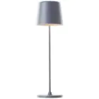 Brilliant Bordlampe Kaami Metall Plast Grå 2W 310lm - 830 Varm Hvit | 100mm - IP44 - Udendørs - Dimbar 