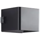 Brilliant Iseo Veggbelysning Plast Svart 4W 300lm - 830 Varm Hvit | IP44 - Udendørs - Bevegelses- og Lyssensor - USB Sluttkobling
