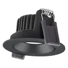 Ledvance LED spot Adjust Aluminium svart 8W 640lm 36D - 927 ekstra varm hvit | Utskjæring 68mm - IP20 - beste fargegjengivelse - dimbar
