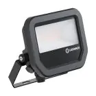 Ledvance LED Flomlys Aluminium Svart 8W 1100lm 100D - 830 Varm Hvit | IP66 - Symmetrisk