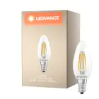 Ledvance Classic LED E14 Mignon Filament Klar 3.4W 470lm - 840 Kald Hvit| Erstatter 40W