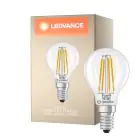 Ledvance Classic LED E14 Pære Filament Klar 3.4W 470lm - 827 Ekstra Varm Hvit | Erstatter 40W