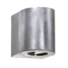 Nordlux Canto 2 Veggbelysning Stål Sølv Up & Down 10.6 W 500lm - 830 Varm Hvit