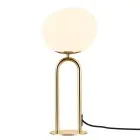 DFTP by Nordlux Bordlampe Shapes Glass og Metall Messing | Egnet for 1x E27