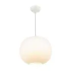 DFTP by Nordlux Navone 20 Pendel Lampe Glass og Metall Hvit | Egnet for E27