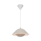 Nordlux Freya 35 Pendel Lampe Metall Beige | Egnet for E27