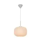 Nordlux Milford Pendel Lampe Glass Hvit | Egnet for E27