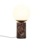 Nordlux Bordlampe Lilly Glass Brun | Egnet for 1x E14