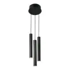 Nordlux Vico Pendel Lampe Metall Svart | Egnet for 3x GU10