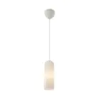 Nordlux Miella Pendel Lampe Glass Hvit | Egnet for 1x E27