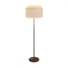DFTP by Nordlux Takai Gulvlampe Metall og Tekstil Beige | Egnet for E27