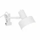 Nordlux Bordlampe Matis Clamp Metall Hvit | Egnet for 1x E27