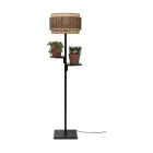 Good&Mojo Gulvlampe Bhutan Bambus Brun | Egnet for 1x E27 