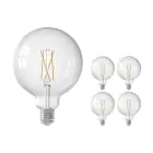 Fordelspakning 5x Calex Smart Tuya Wifi E27 Globe filament 7.5W 1055lm - 818-830 Innstillbar Hvit | dimbar - erstatter 75W 