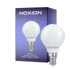 Noxion Lucent Lustre LED E14 Ball matt 4.5W 470lm - 827 ekstra varm hvit | erstatter 40W