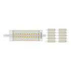 Fordelspakning 10x Ledvance LED Line R7s Dobbelt Ended 118mm  15W 2000lm - 827 ekstra varm hvit | dimbar - erstatter 125W