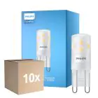 Fordelspakning 10x Philips CorePro LED Capsule G9 Matt 1.9W 220lm - 827 Ekstra Varm Hvit | Erstatter 25W
