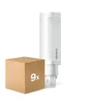 Fordelspakning 9x Philips CorePro PL-C LED 5.9W 660lm - 840 Kald Hvit | 2-Stift - Erstatter 13W