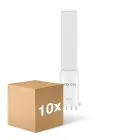 Fordelspakning 10x Noxion Lucent PL-S LED 4.3W - 840 Kald Hvit | 4-Stift - Erstatter 9W