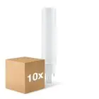 Fordelspakning 10x Ledvance Dulux D/E LED 10W - 840 Kald Hvit | 4-Stift - Erstatter 26W