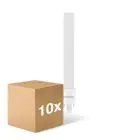 Fordelspakning 10x Noxion Lucent PL-S LED  6W - 830 Varm Hvit | 2-Stift - Erstatter 11W